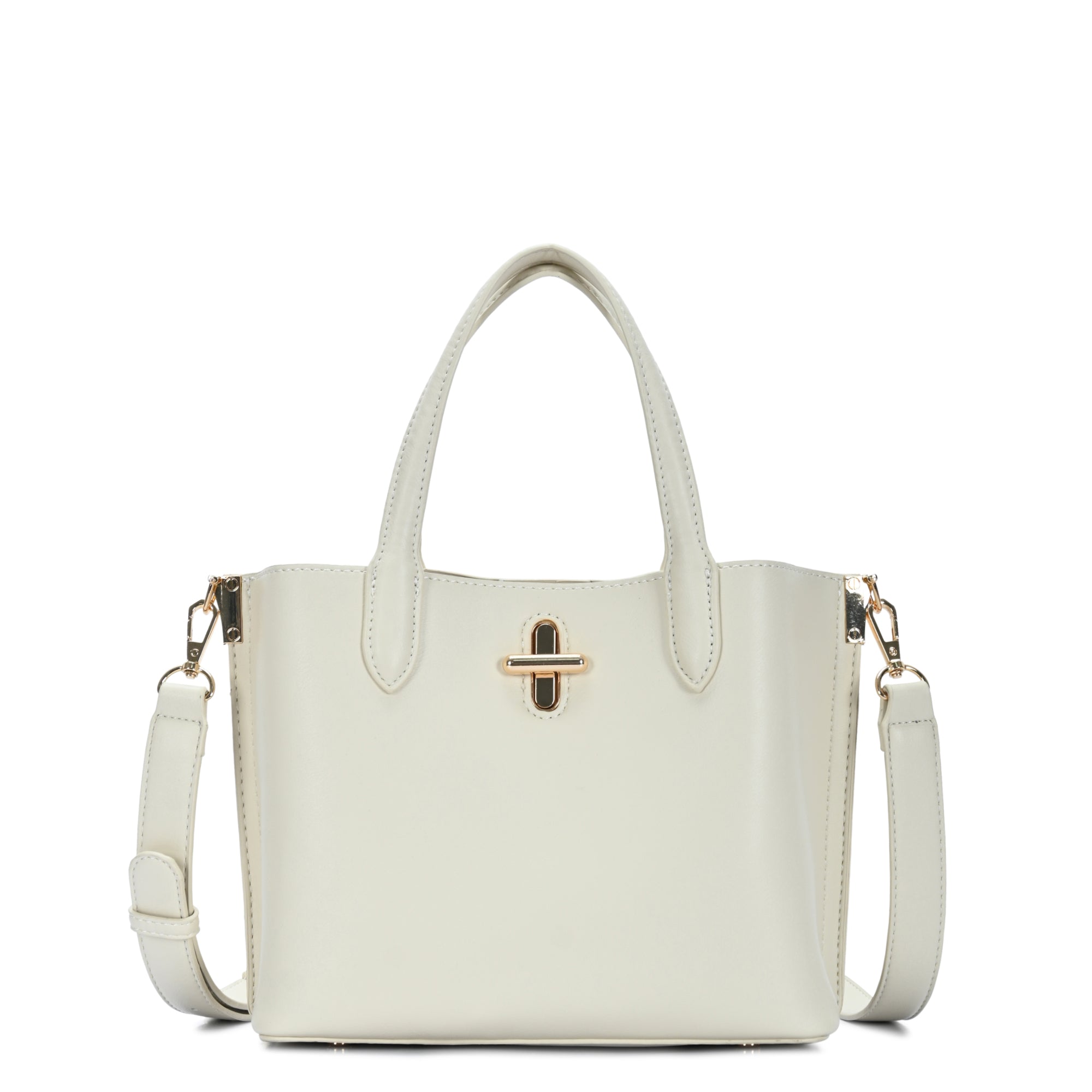  なす バッグ The Vera Crosslock Satchel | Structured Satchel Bag | by Miztique