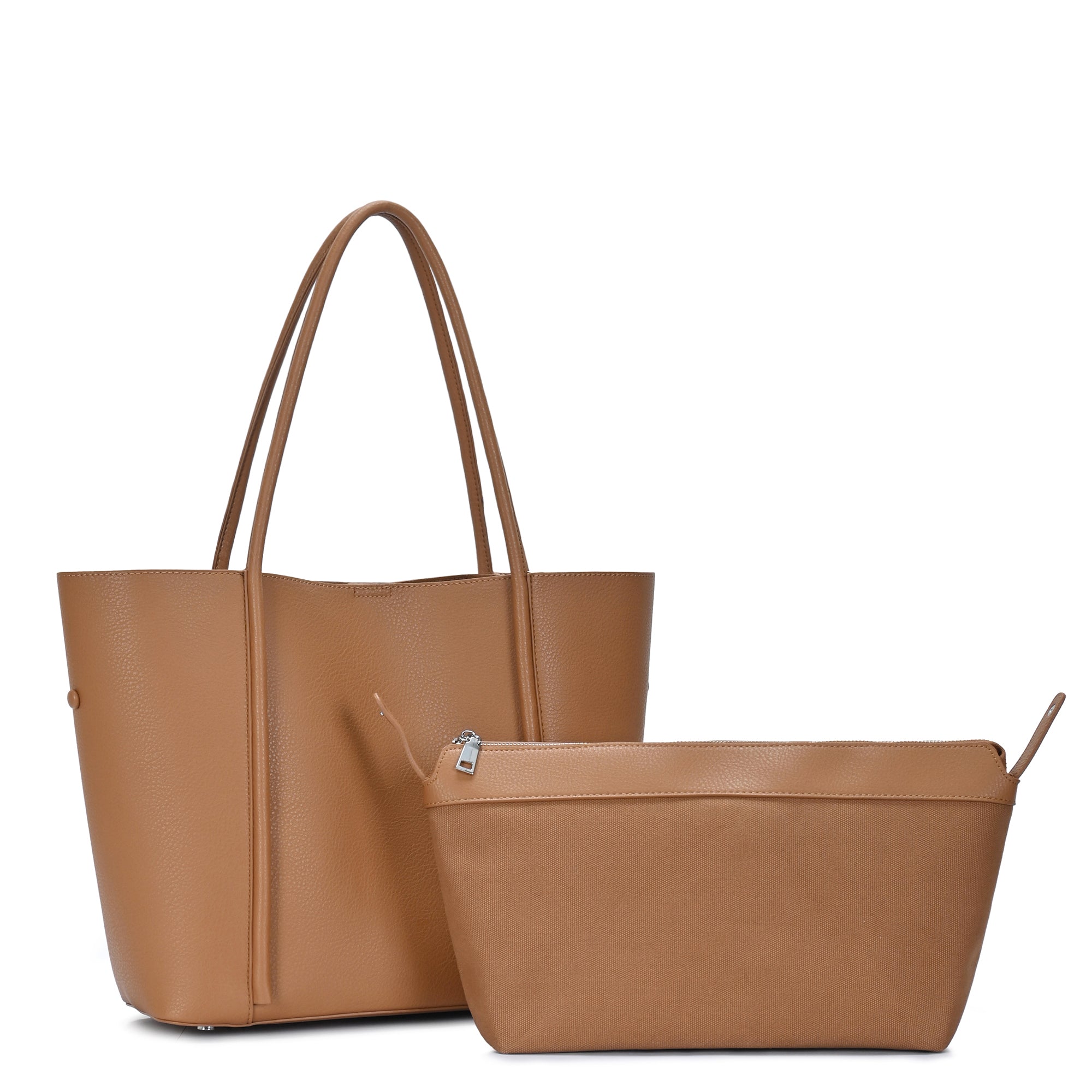 The Brisa Tote | Pebbled Vegan Leather Tote | by Miztique – MMS Brands
