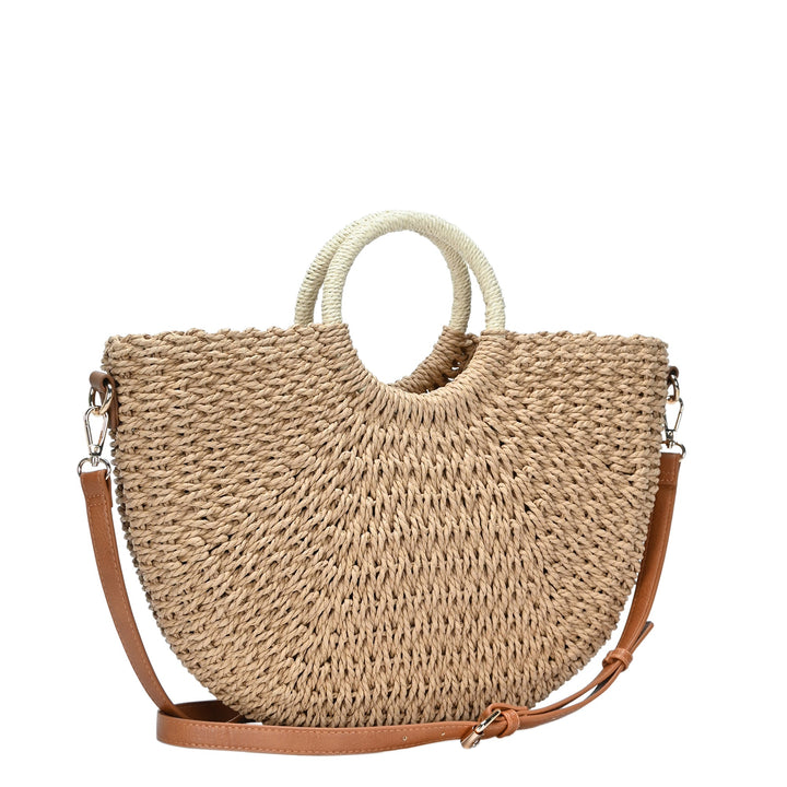 Mari Straw Satchel - MMS Brands