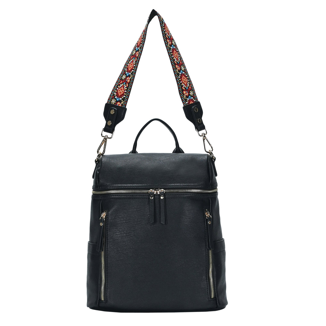 Nyra Webbing Strap Convertible Backpack - MMS Brands