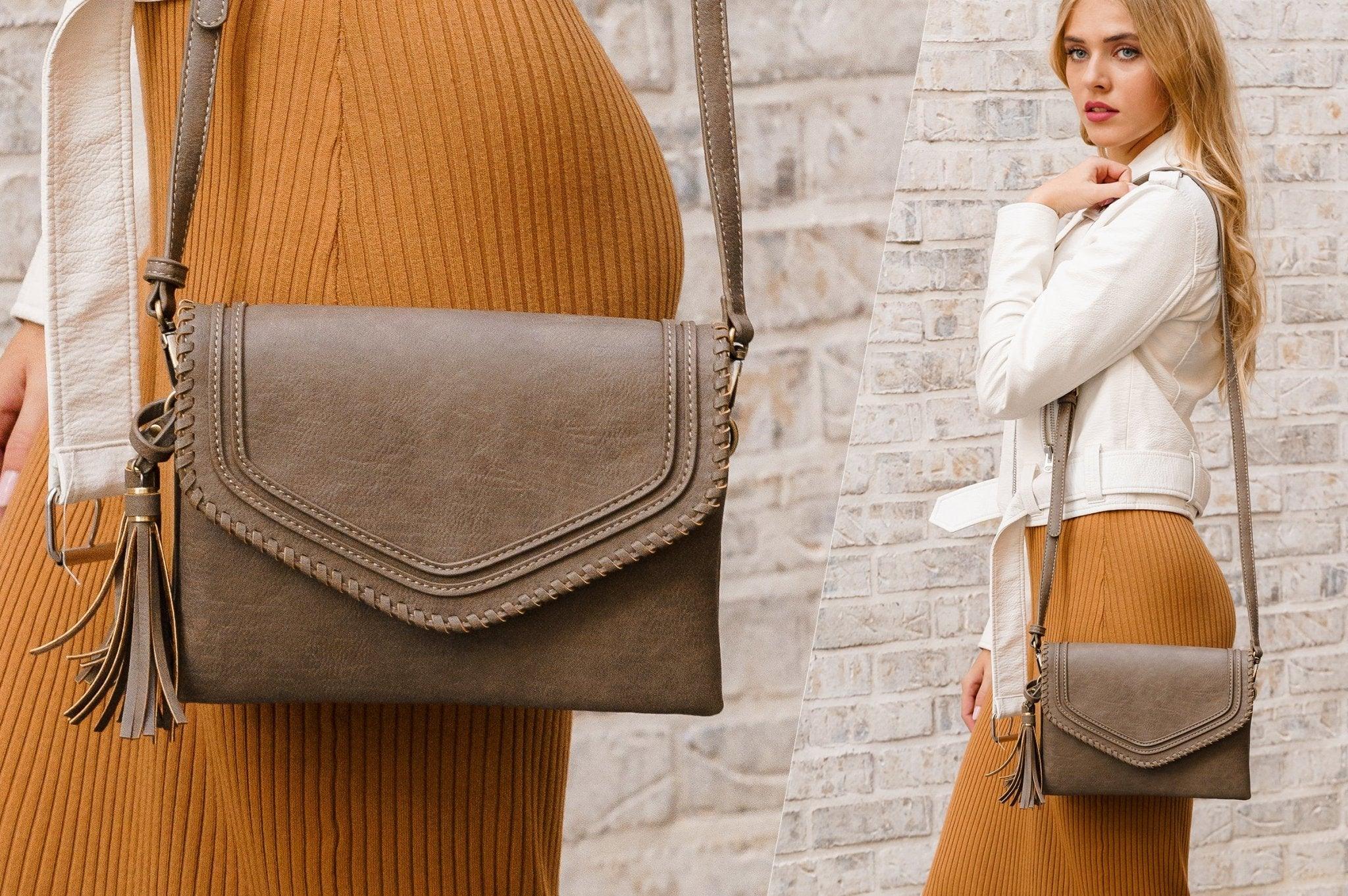 Vegan Leather Crossbodies & Shoulder Bags | MMS Brands