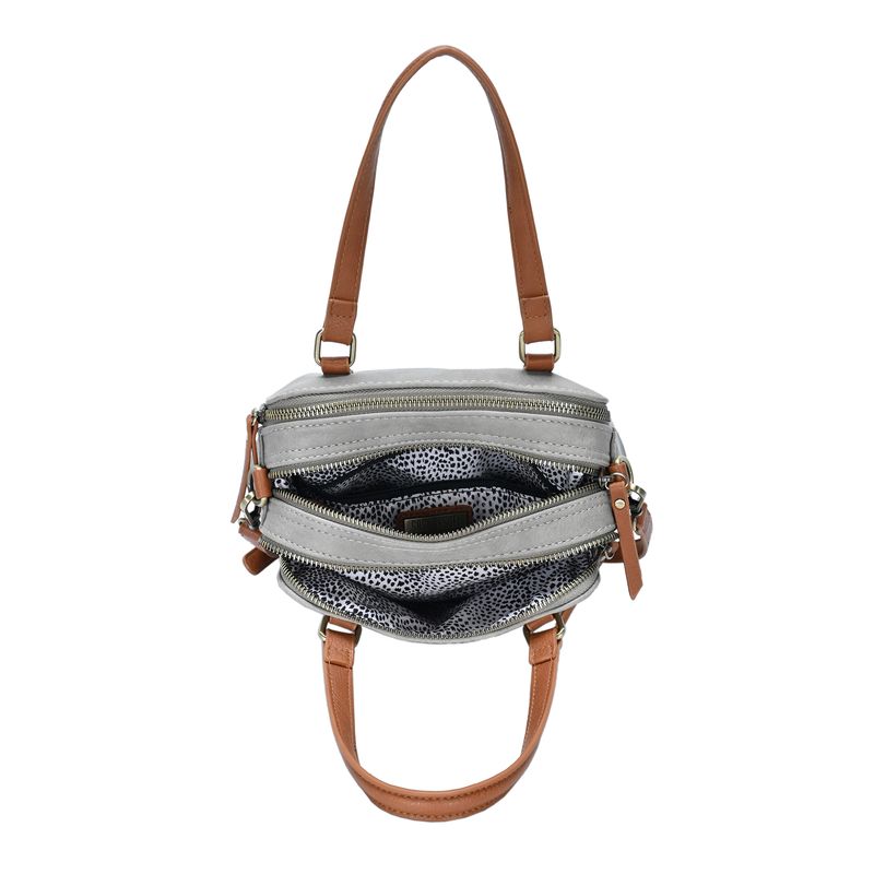The Iris Triple Compartment Satchel by Soshi + Sofi – MMS Brands
