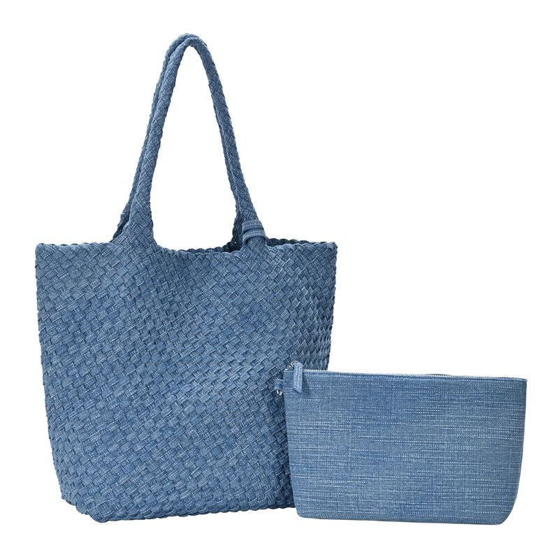 Piper's 2 in 1 Neoprene Woven Tote by Madison West – MMS Brands