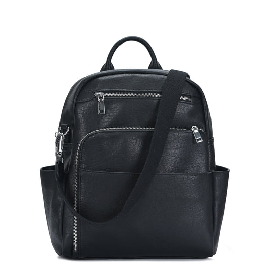 Willa Vegan Leather Utilitarian Backpack