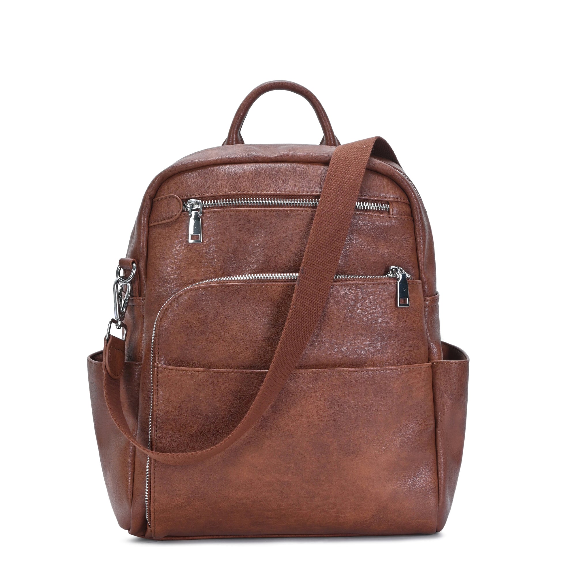 addie vegan leather backpack Peek-A-Boo Diaper Bag 2.0 in Black TWELVElittle Our La Mre Original backpack is the only item youll ever need again when leaving the house with your littles Leather Backpack | Women's Laptop