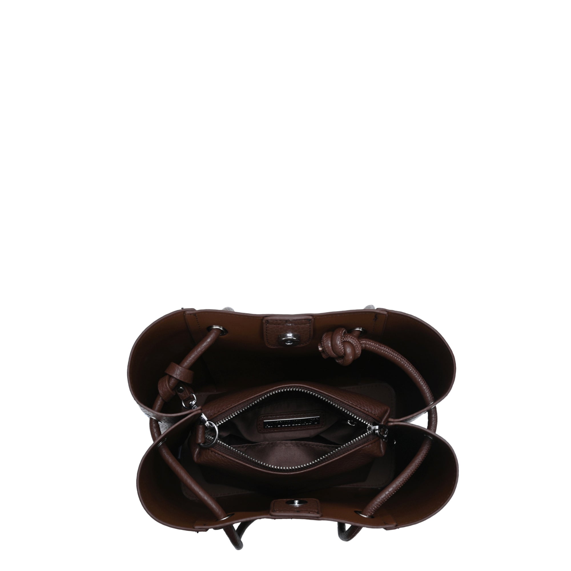 Minerva 2 in 1 Tote | Vegan Leather Tote Removable Pouch | Antik