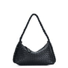 The Zaria Woven Shoulder Bag