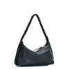 The Zaria Woven Shoulder Bag