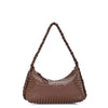 The Zaria Woven Shoulder Bag