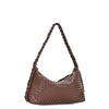 The Zaria Woven Shoulder Bag