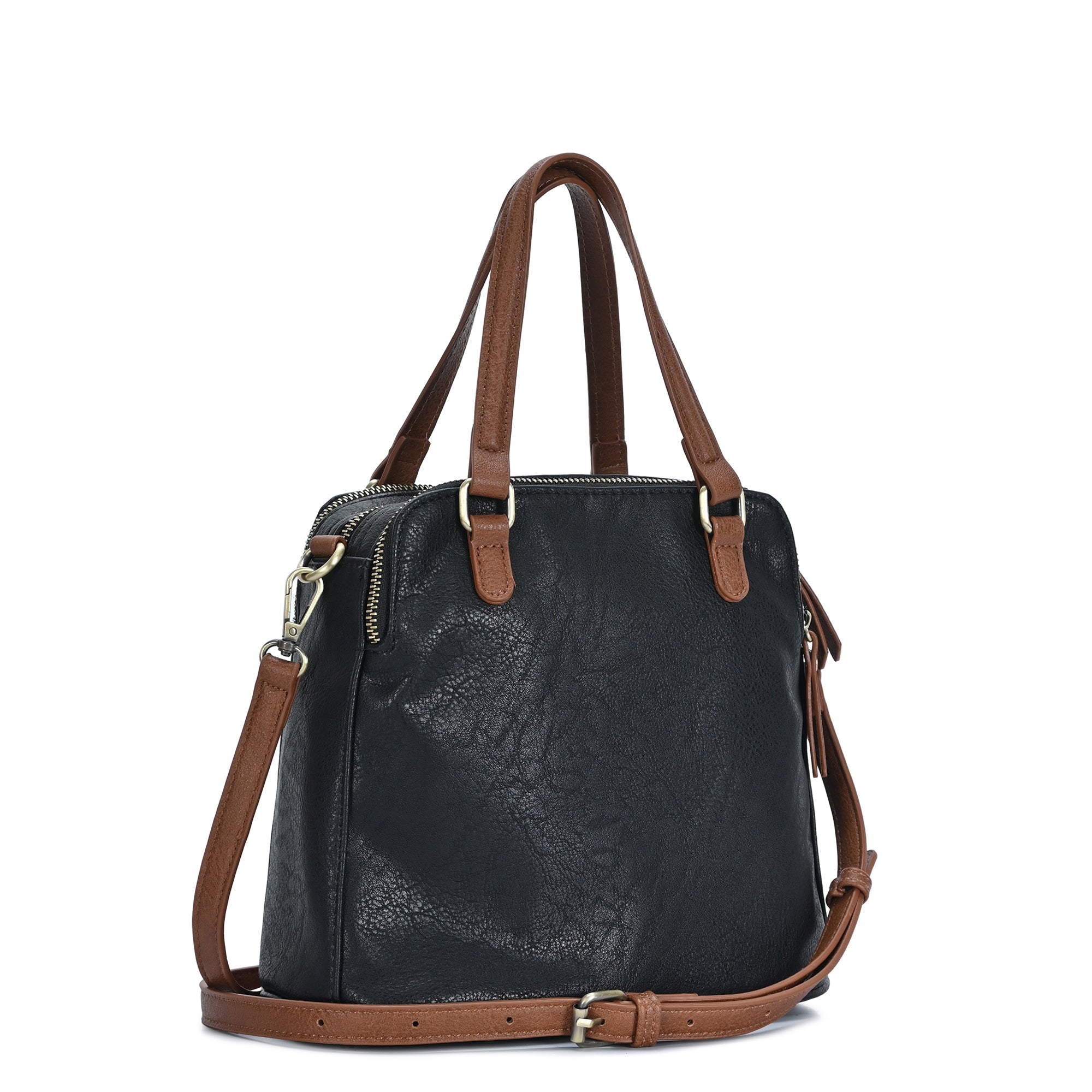The Iris Satchel | Triple Compartment Satchel | by Sasha+Sofi