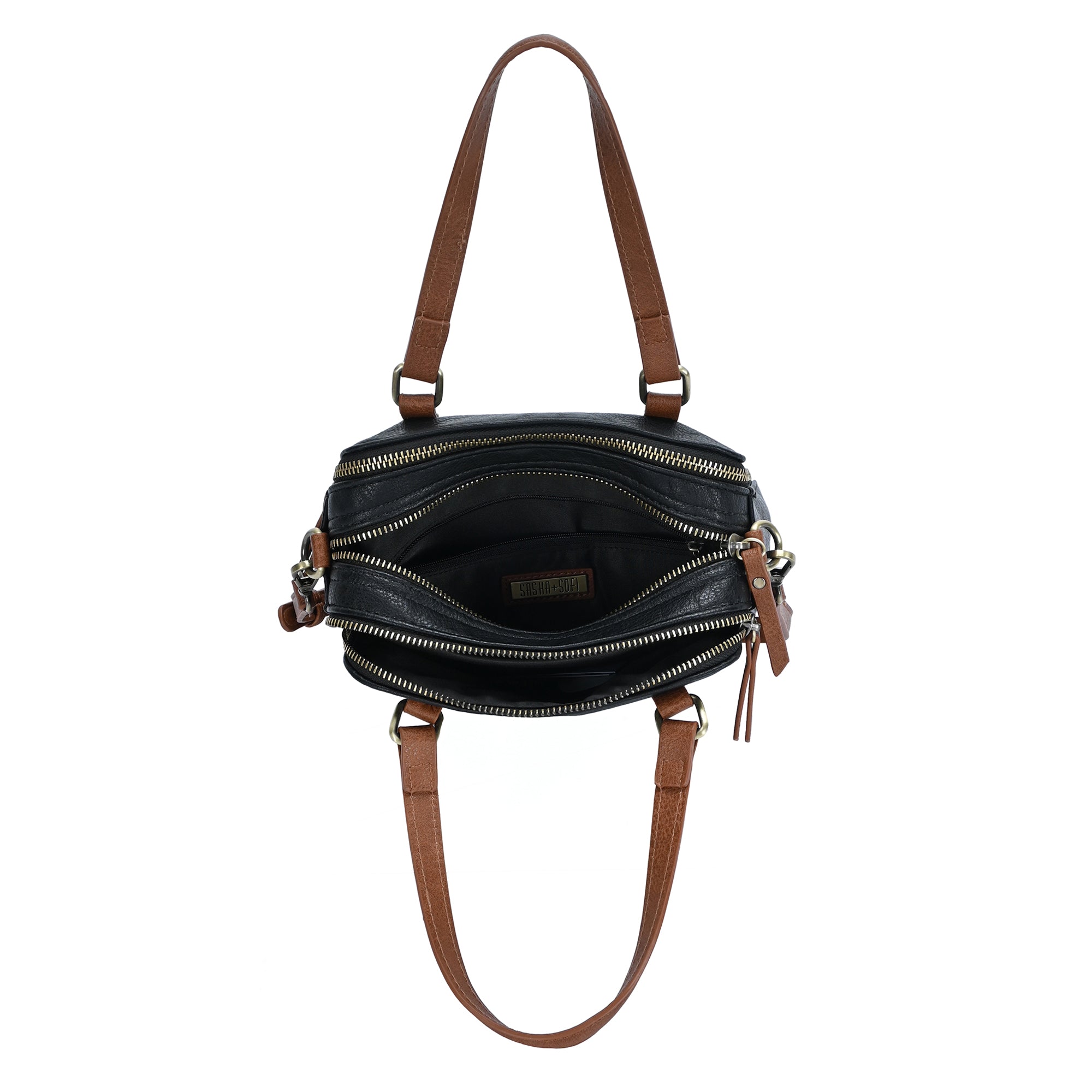 The Iris Triple Compartment Satchel by Soshi + Sofi – MMS Brands