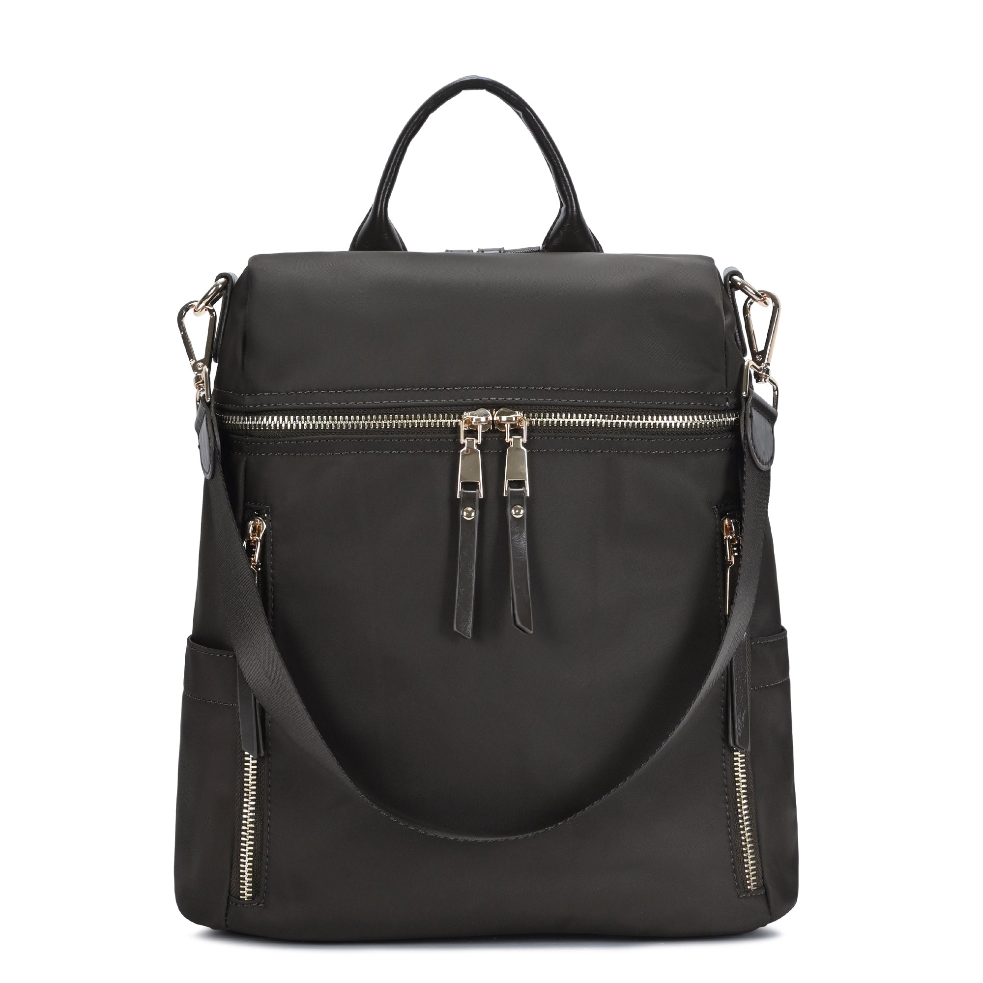The Sienna Nylon Multi Compartment Backpack by Miztique – MMS Brands