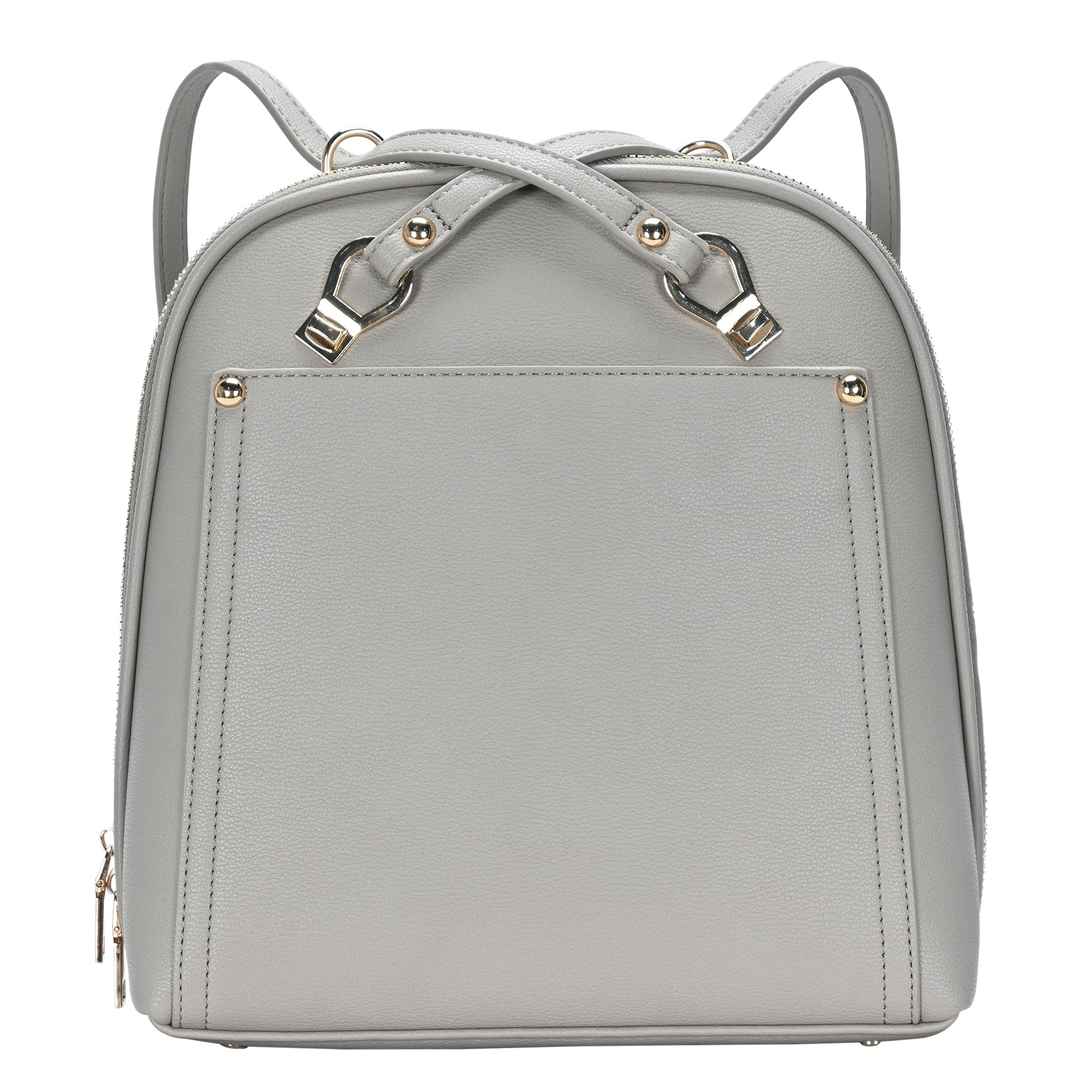 6/12まで！MEDI LEATHER GATHER MINI BAGアイボリー Ameri（アメリ）の「MEDI LEATHER GATHER MINI BAG（ハンドバッグ