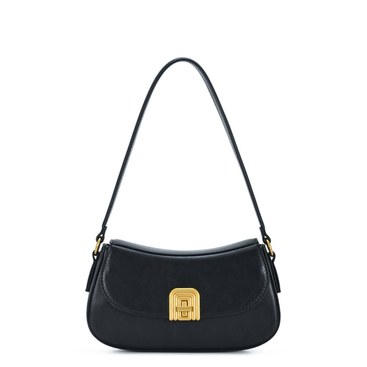 Lyra Twist Lock Shoulder Bag