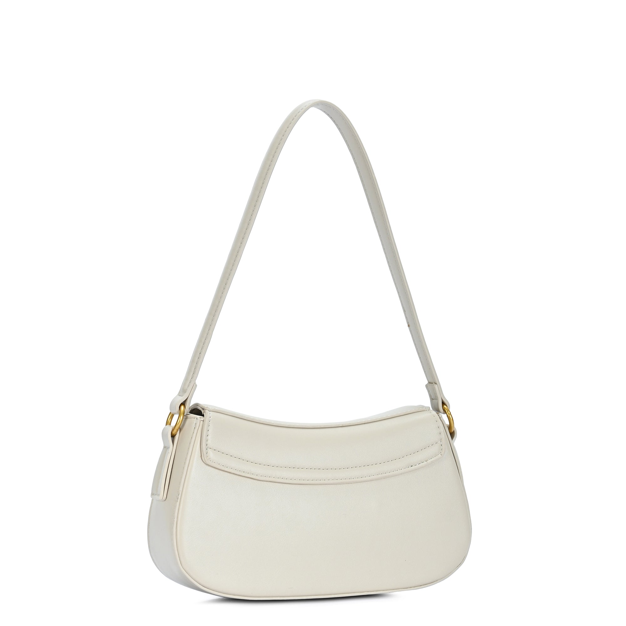The Lyra Shoulder Bag | Vegan Leather Twist Lock Bag | Miztique