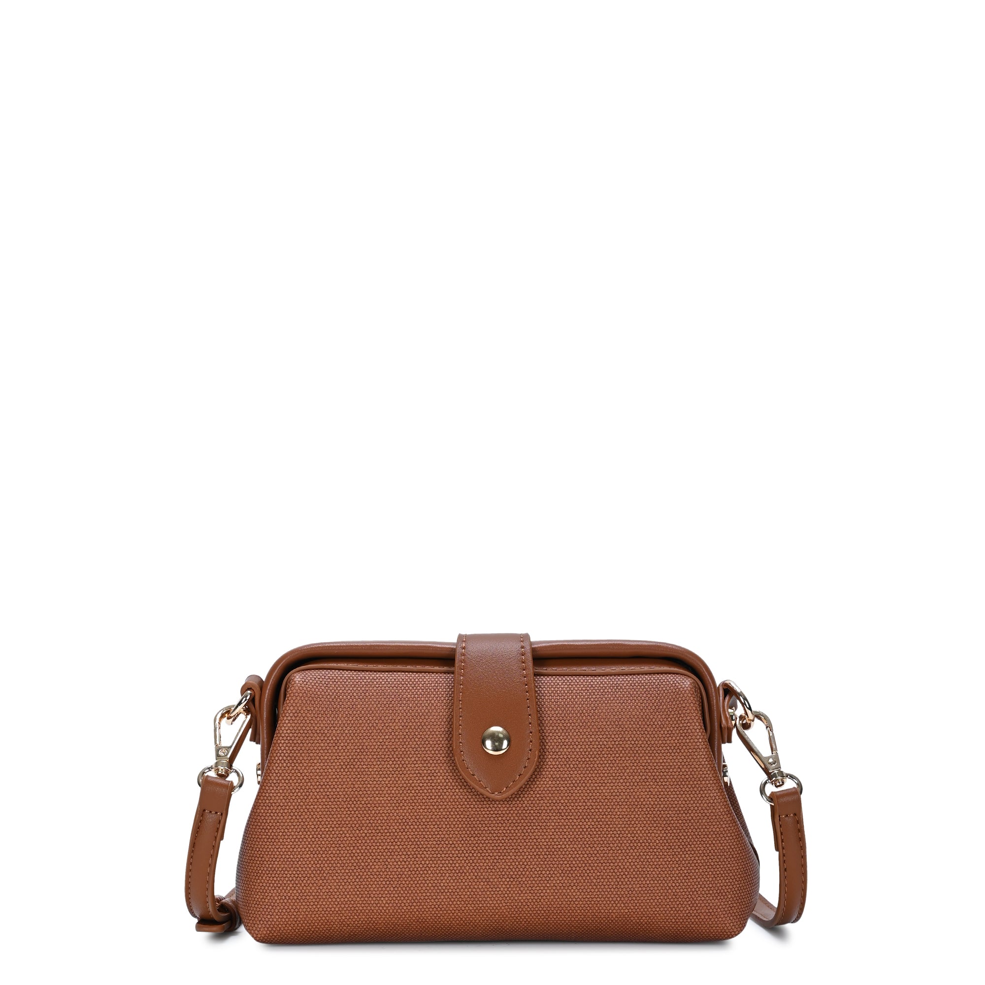 The Fiora Shoulder Bag | Structured Crossbody Bag | by Miztique