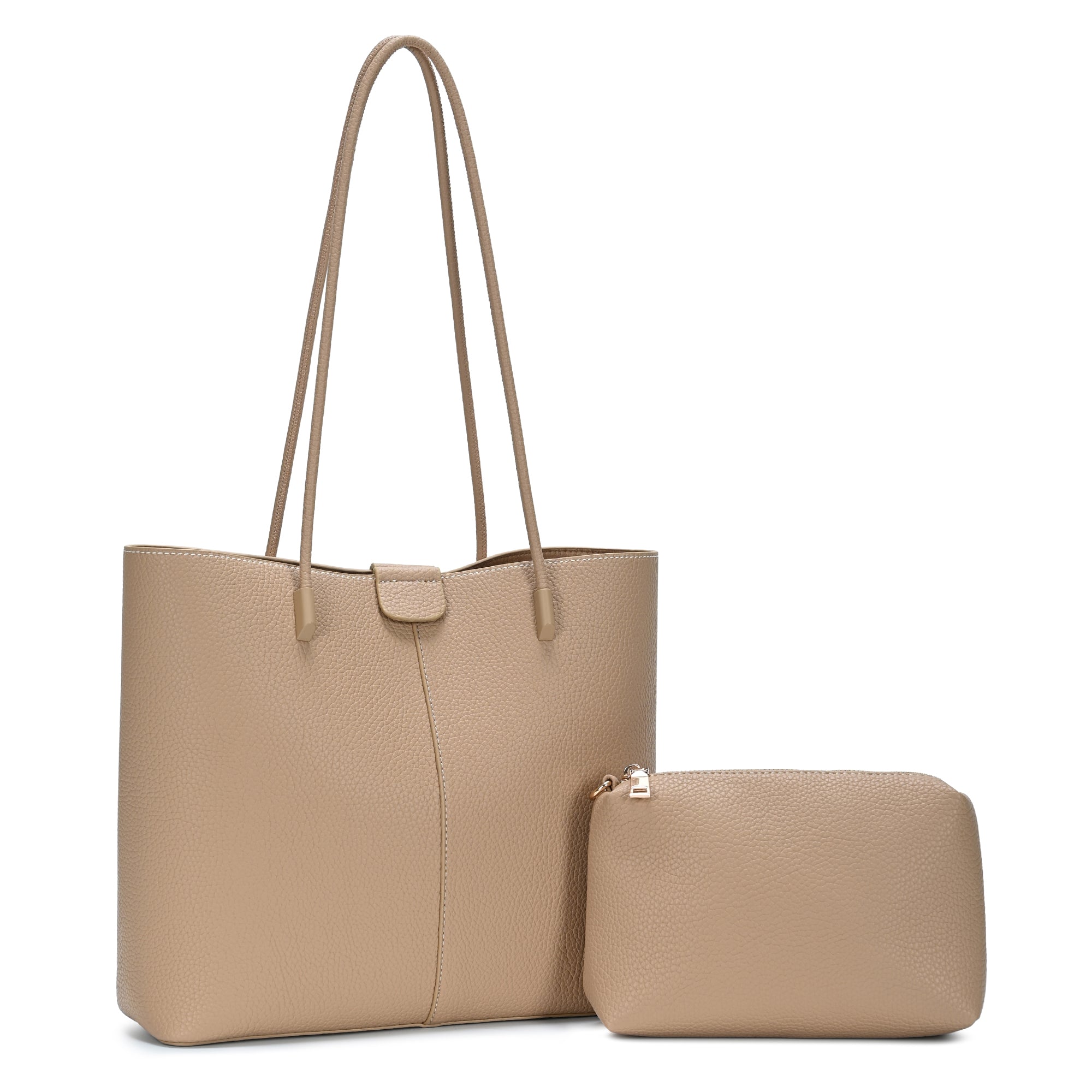 The Zella Tote | Vegan Leather Tote Bag | by Miztique – MMS Brands