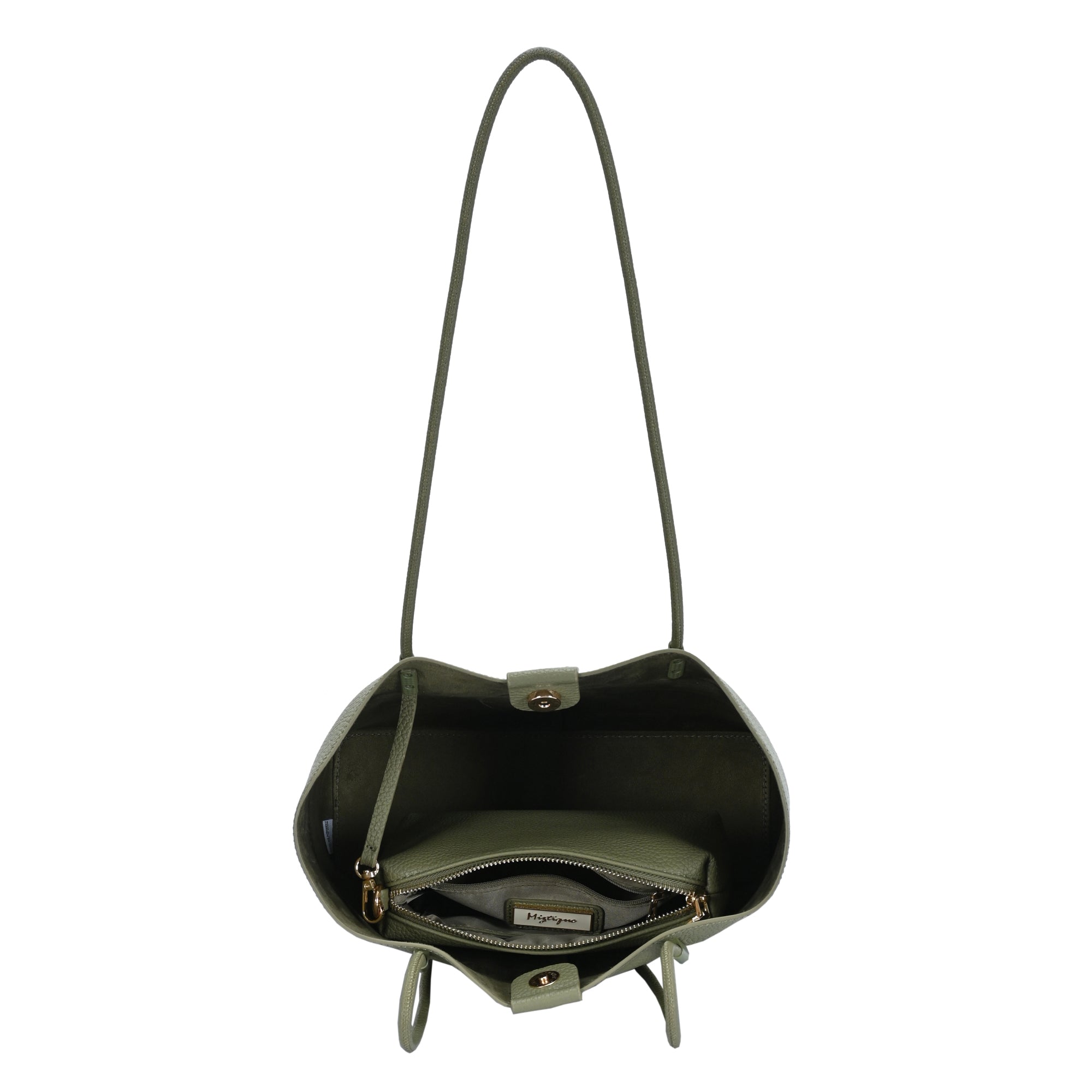 The Zella Tote | Vegan Leather Tote Bag | by Miztique – MMS Brands
