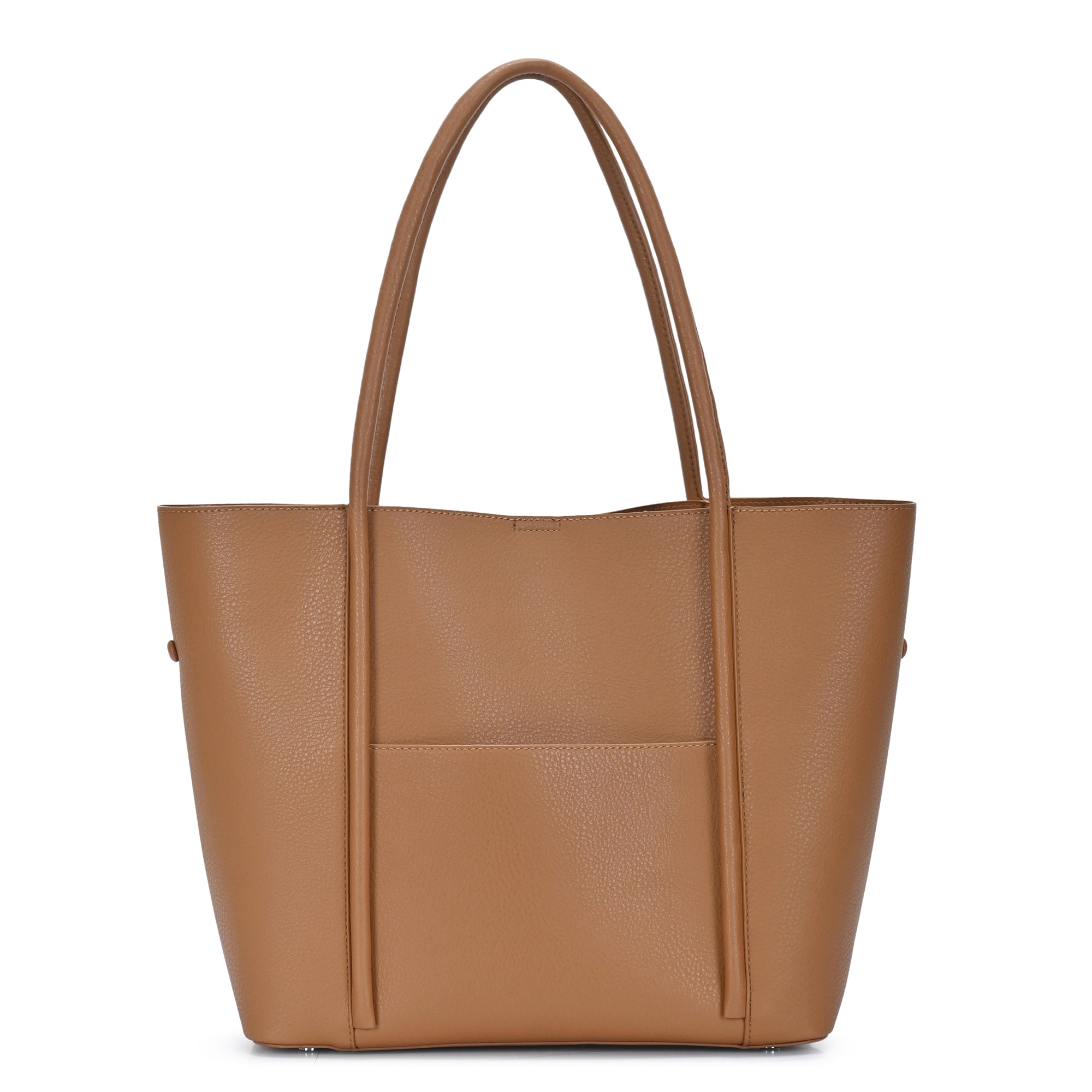 The Brisa Tote | Pebbled Vegan Leather Tote | by Miztique – MMS Brands