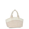 Nora Straw Winged Satchel