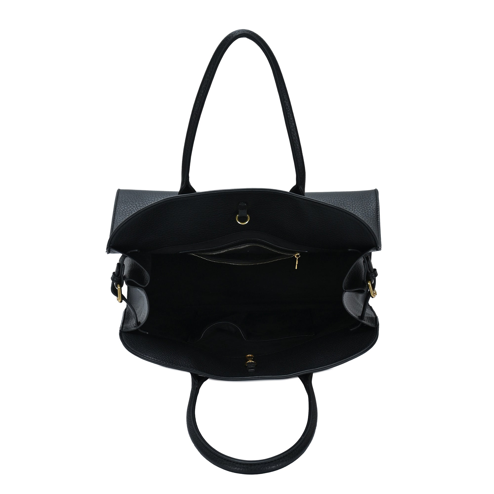 The Aveline Satchel | Pebbled Vegan Leather Satchel Bag | Miztique