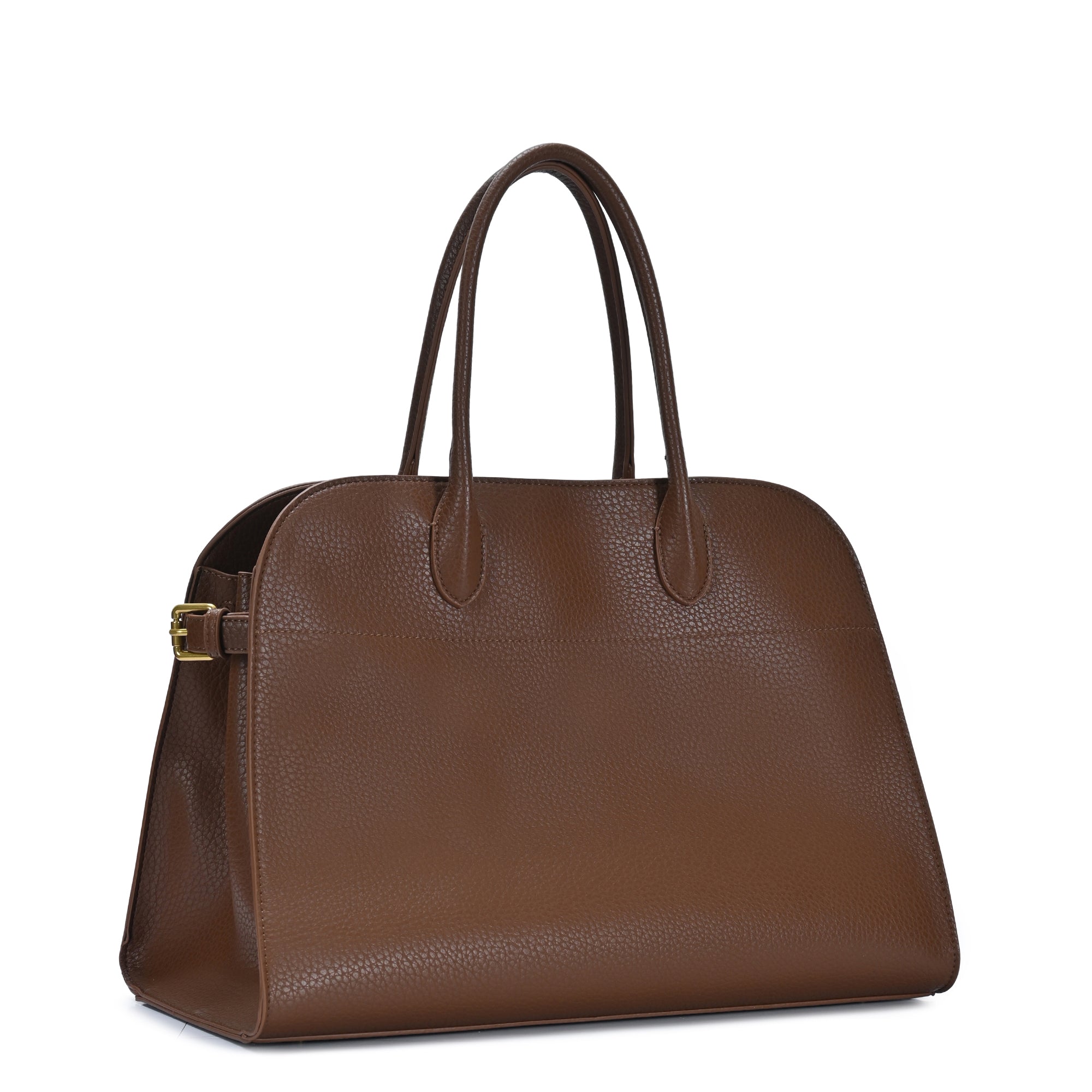 The Aveline Satchel | Pebbled Vegan Leather Satchel Bag | Miztique