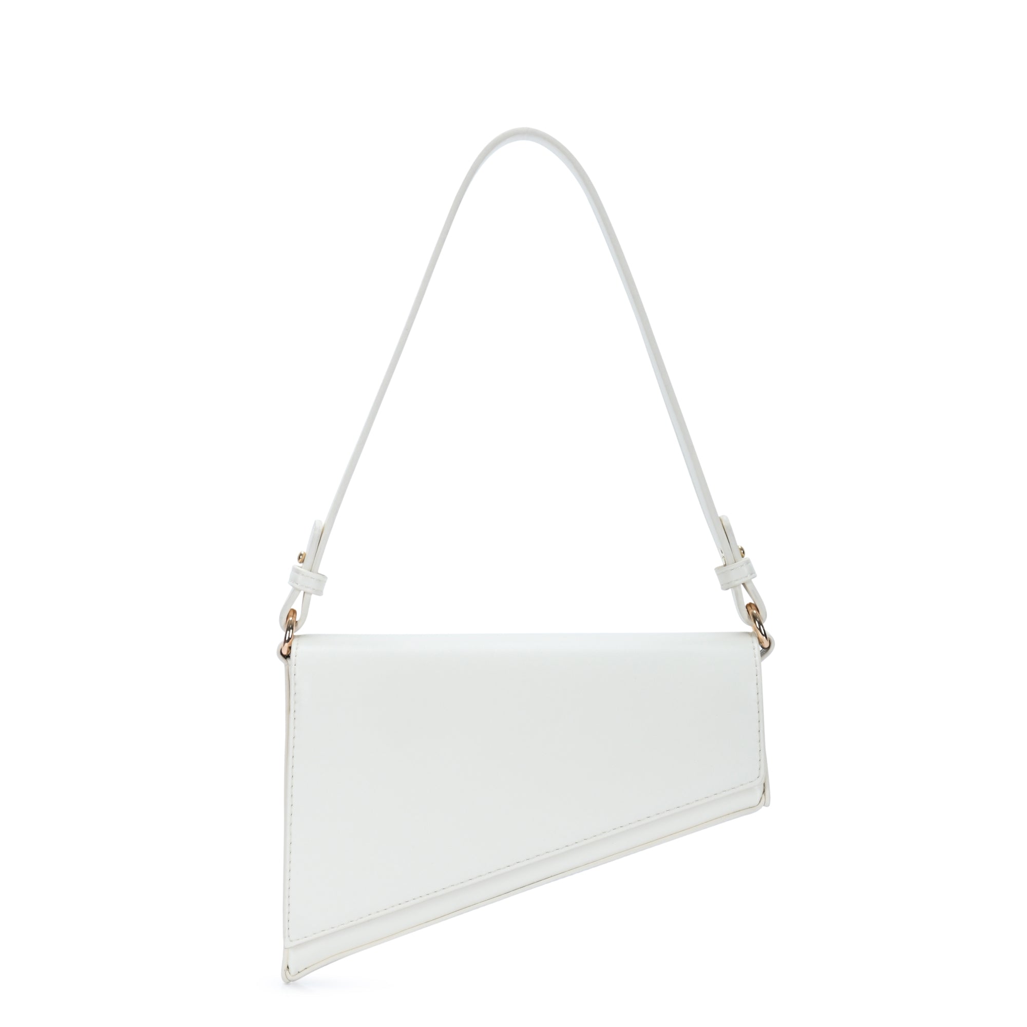 The Tahlia Shoulder Bag | Asymmetrical Vegan Leather Bag | by