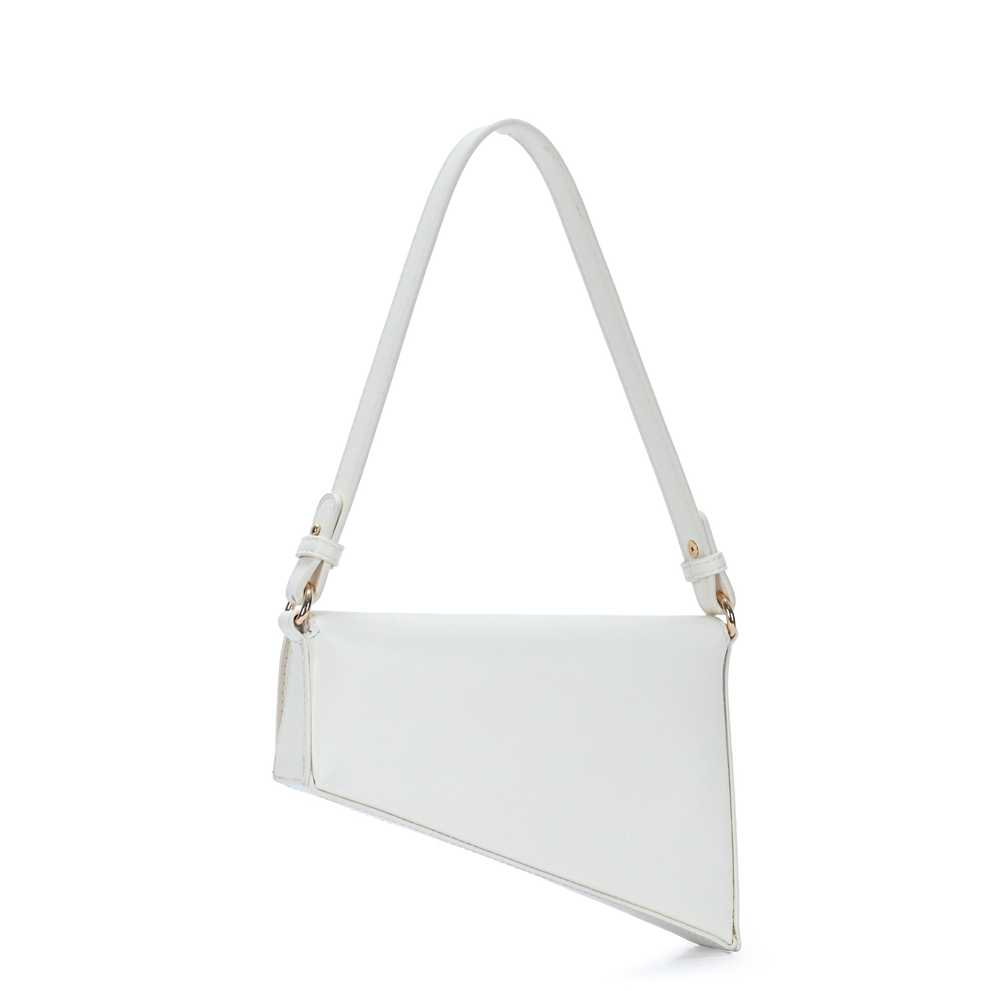 The Tahlia Shoulder Bag | Asymmetrical Vegan Leather Bag | by