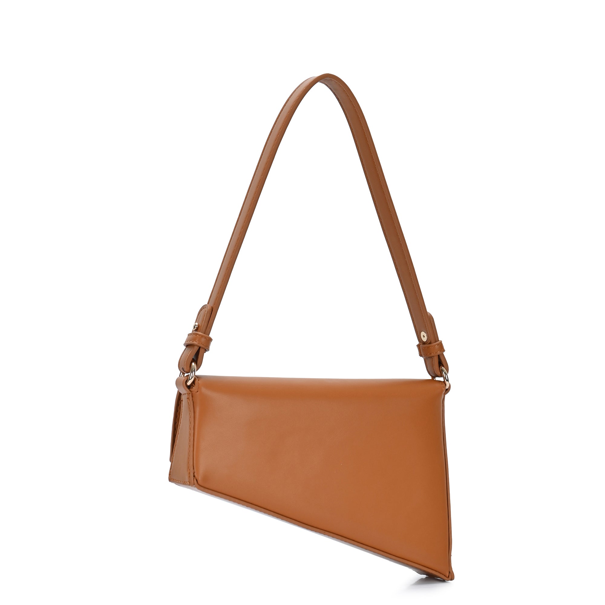 The Tahlia Shoulder Bag | Asymmetrical Vegan Leather Bag | by