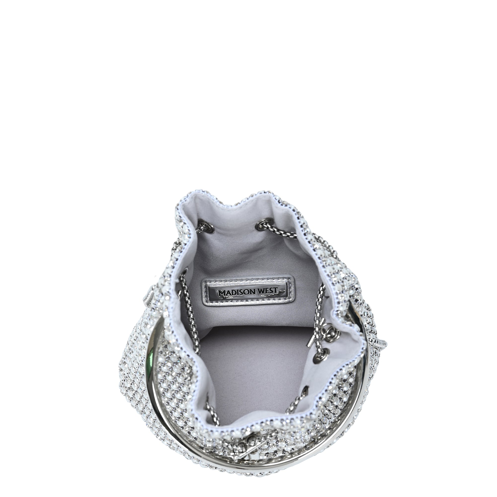 Rhinestone Pearl Evening Bag for Women | Madison West – MMS Brands