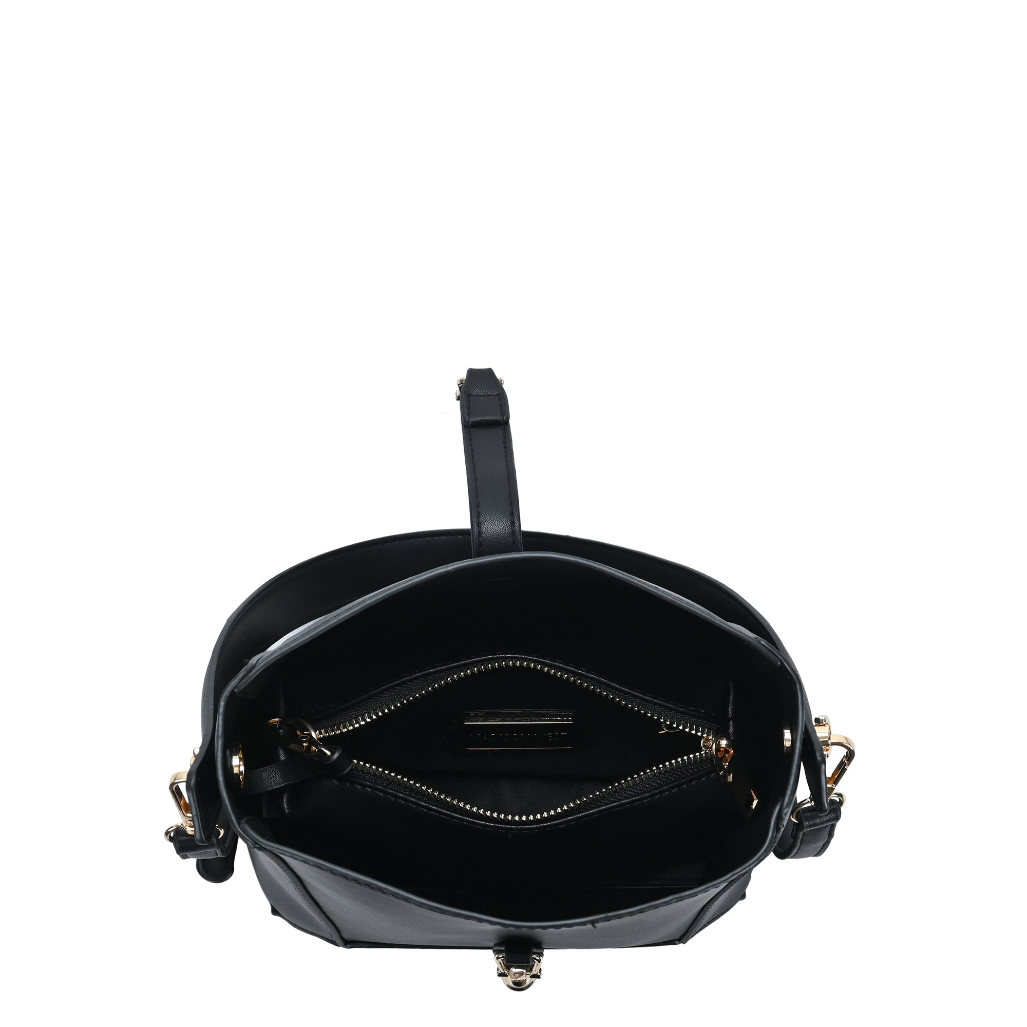 The Jade 2-in-1 Crossbody | Vegan Leather Bucket Bag | by Madison
