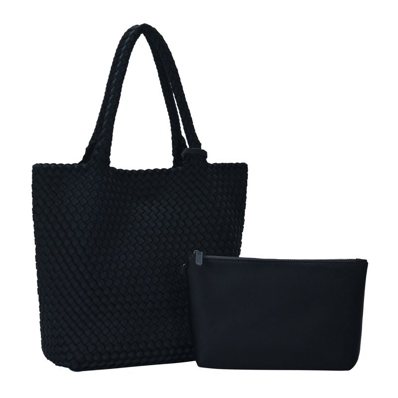 Piper's 2 in 1 Neoprene Woven Tote by Madison West – MMS Brands