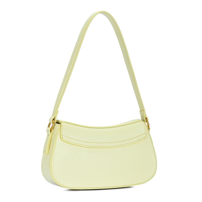 The Lyra Shoulder Bag | Vegan Leather Twist Lock Bag | Miztique