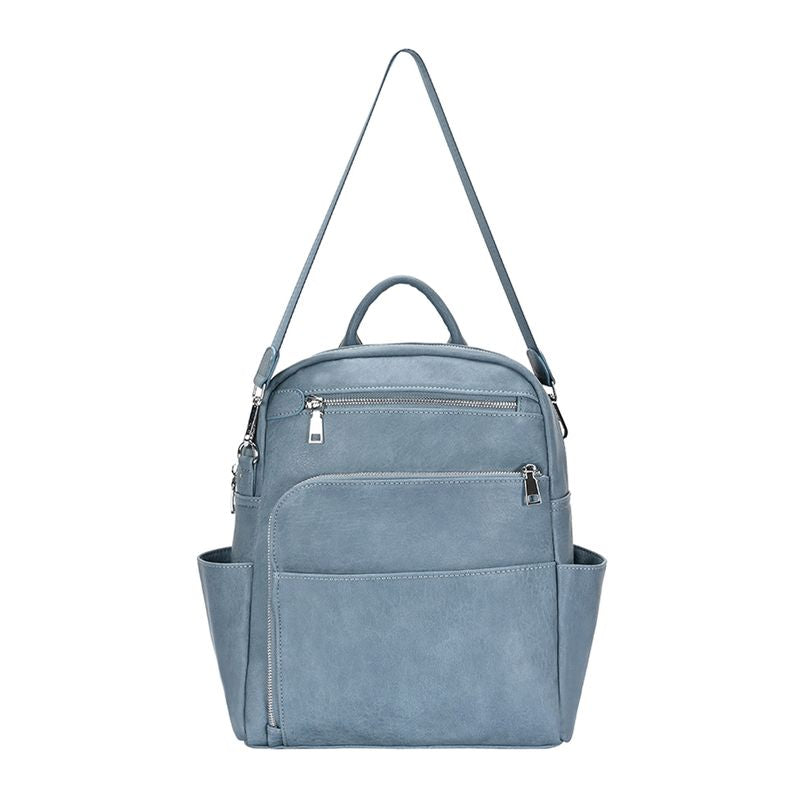 The Willa Backpack Vegan Leather Versatile with Multiple