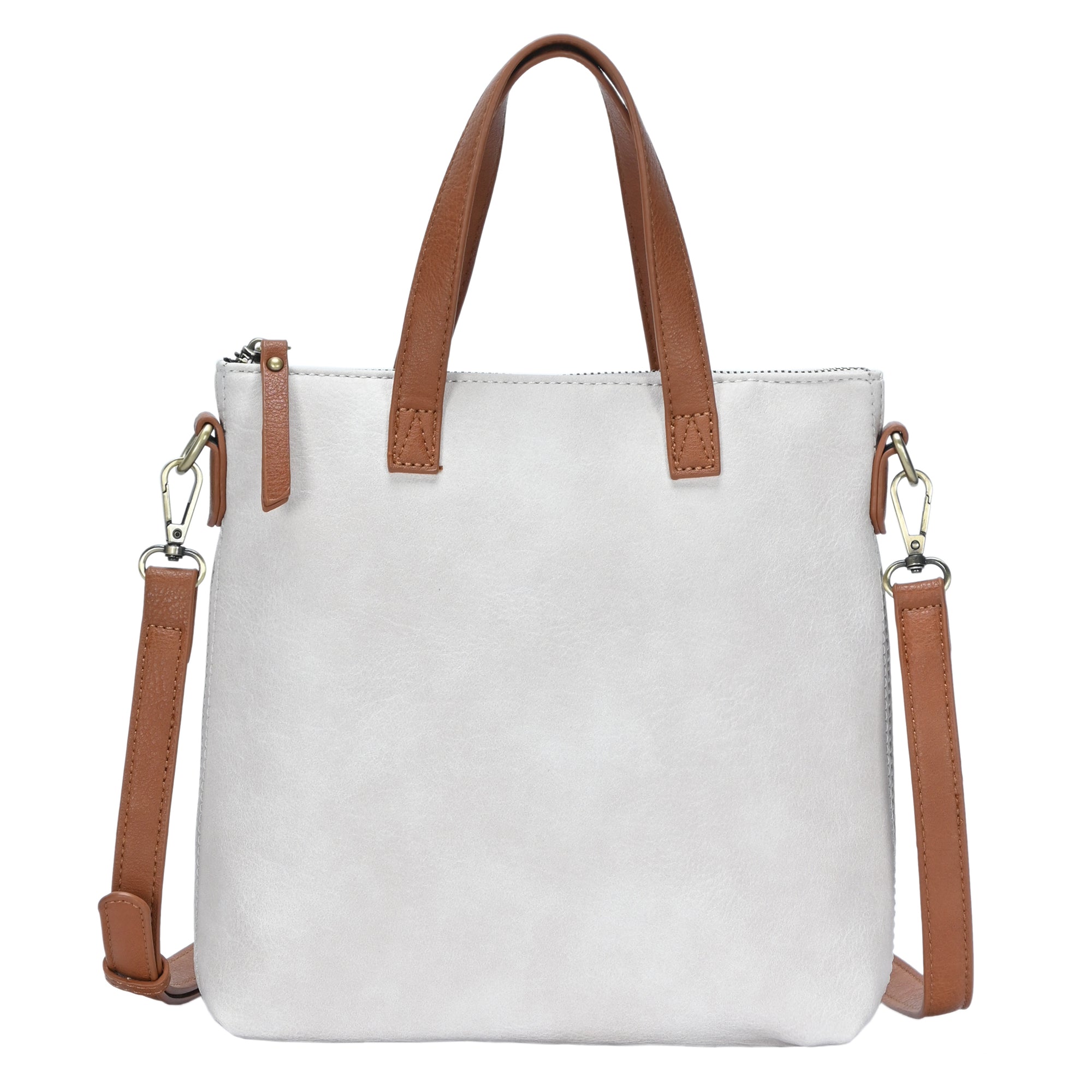 BREEのバッグ2点 Bree Crossbody – Vegan Leather Bag with Contrast Trim & Brass