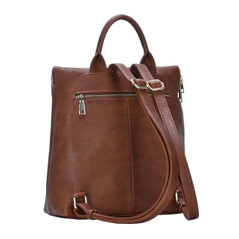 cheap soft leather backpack purse Diana Backpack – Chic Vegan Leather Bag with Tassel & Gold Hardware – MMS Brands