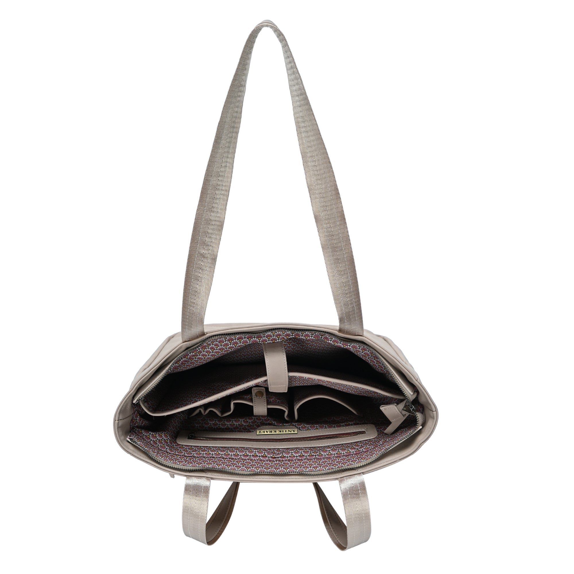 The Harper Travel Tote | Vegan Leather Laptop Tote | Miztique