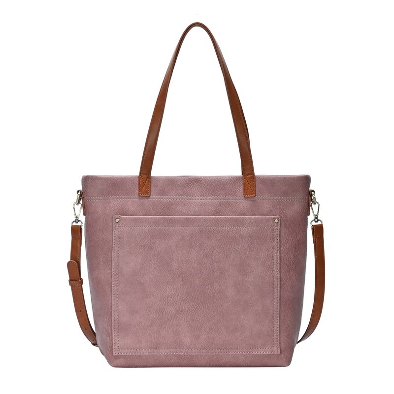 The Addison Vegan Leather Tote by Sasha+Sofi – MMS Brands