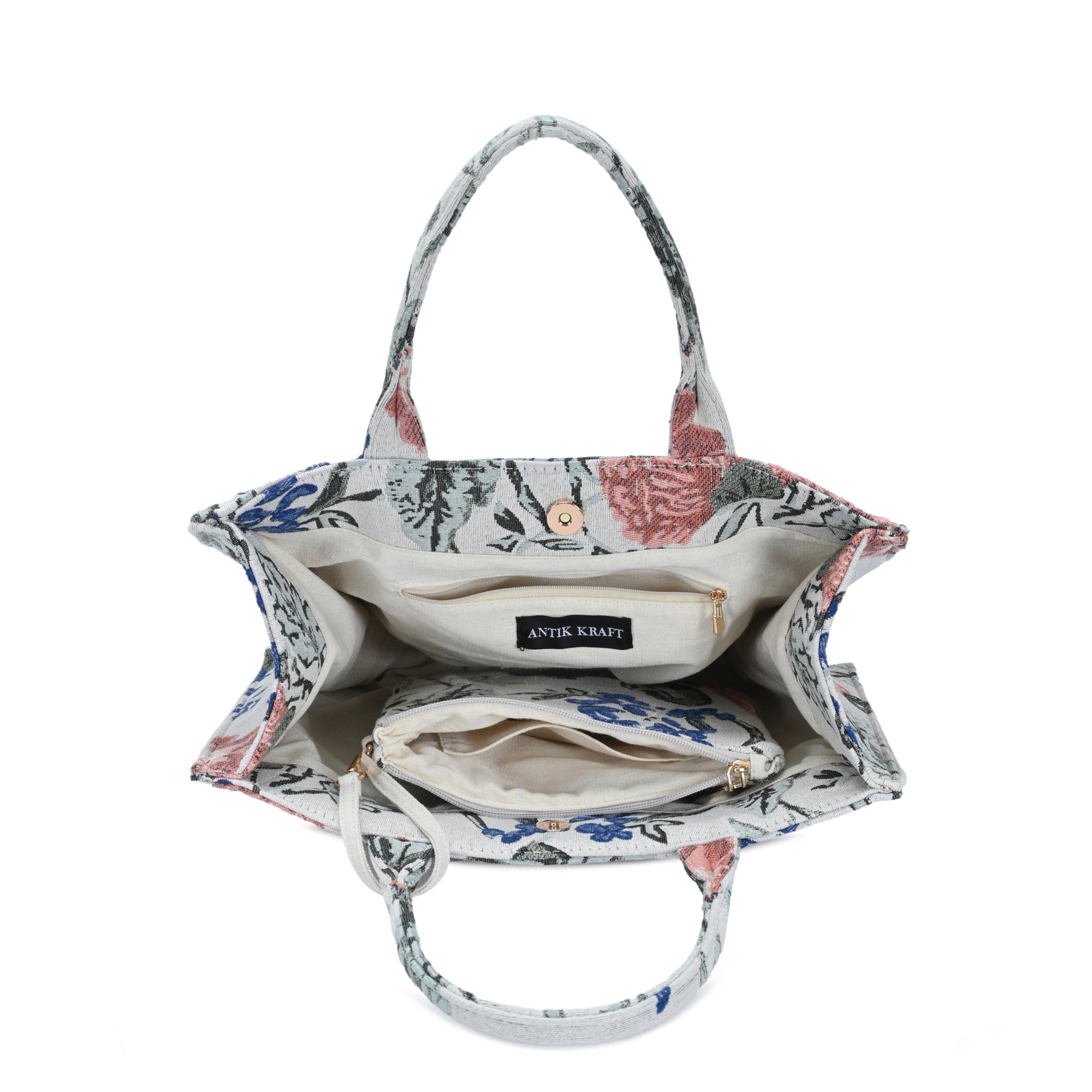 Isabella 2 in 1 Cotton Tote by Antik Kraft – MMS Brands
