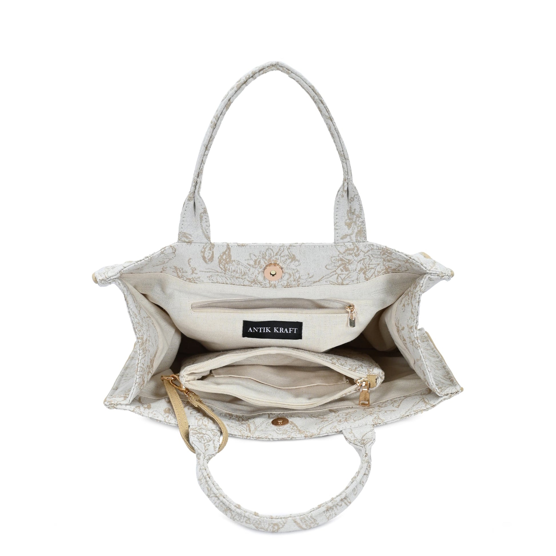 Isabella 2 in 1 Cotton Tote - MMS Brands