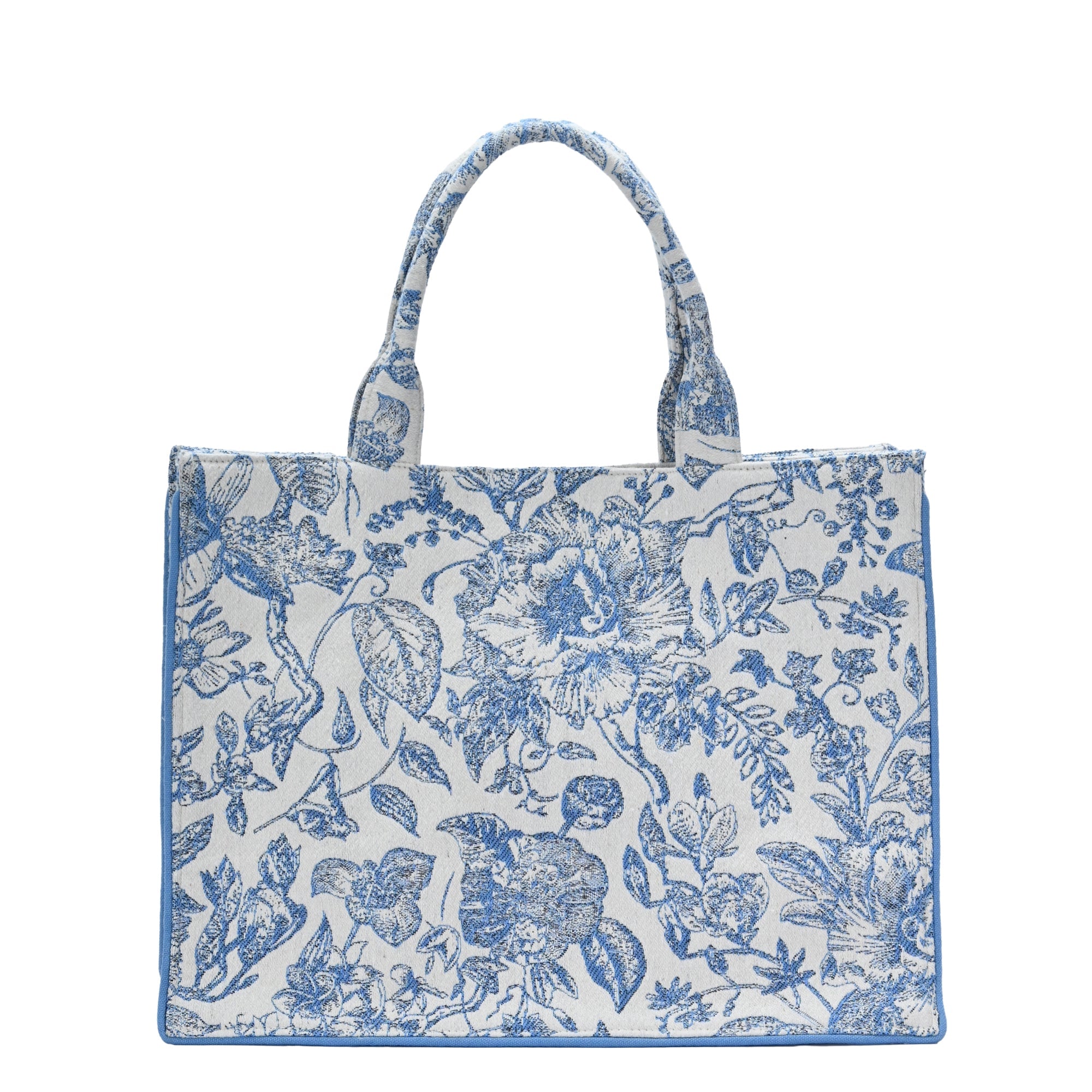 Isabella's Blossom Floral Jacquard Book Tote by Antik Kraft – MMS