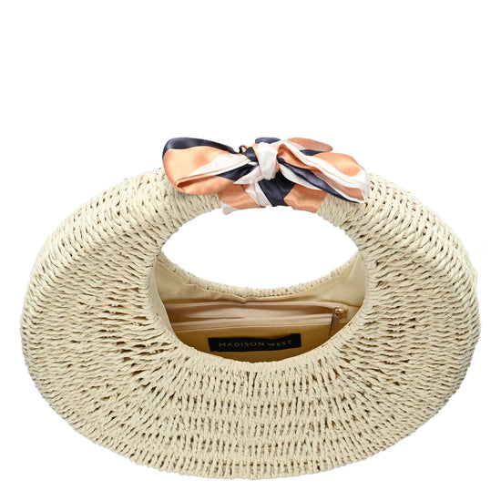 Juliette Straw Satchel - MMS Brands