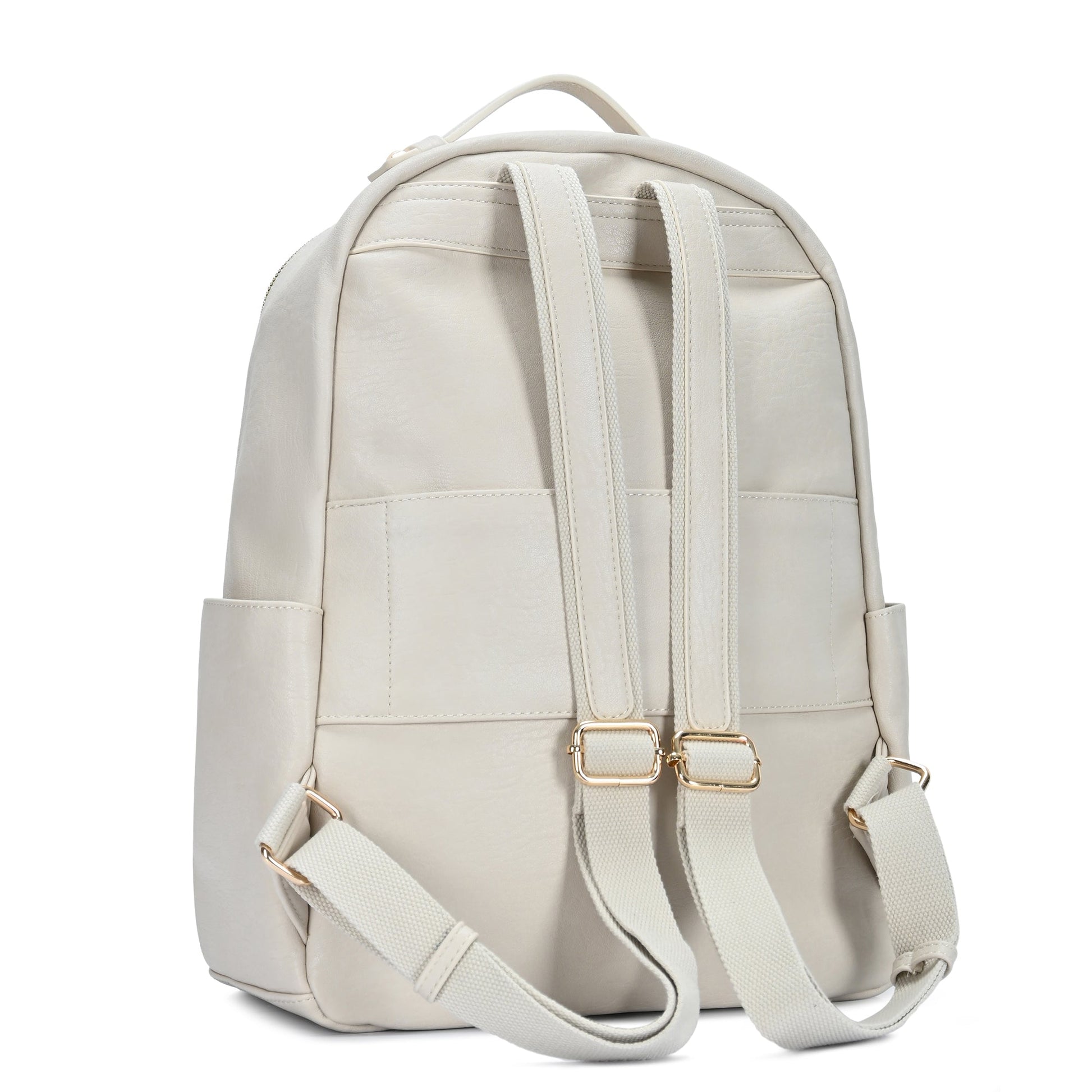 all white leather backpack The Kylee Vegan Leather Backpack by Madison West – MMS Brands