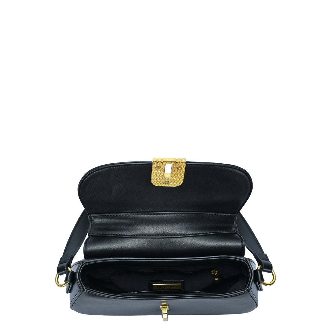 Lyra Twist Lock Shoulder Bag - MMS Brands