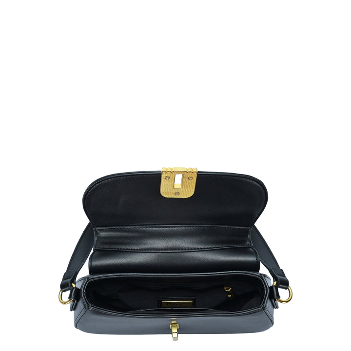 Lyra Twist Lock Shoulder Bag - MMS Brands