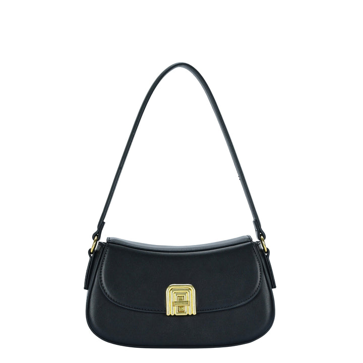 Lyra Twist Lock Shoulder Bag - MMS Brands