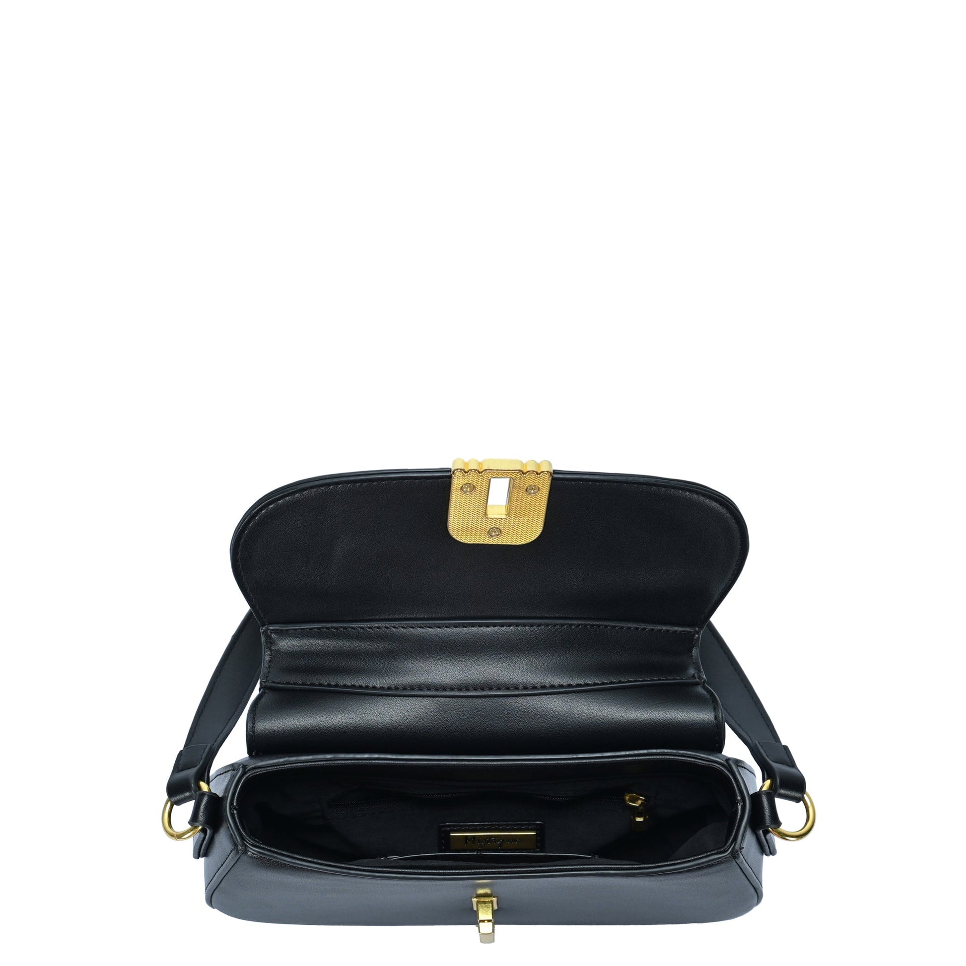 Lyra Twist Lock Shoulder Bag - MMS Brands