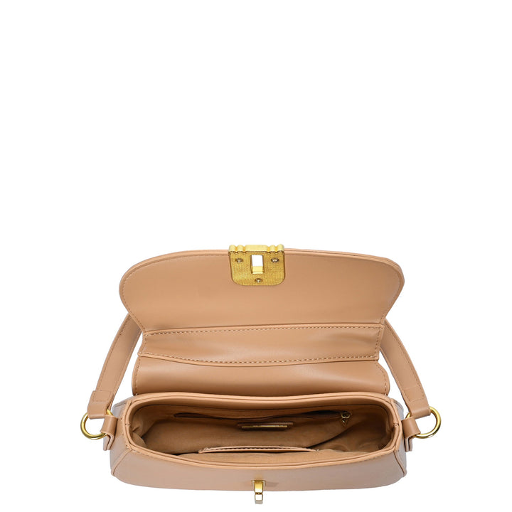 Lyra Twist Lock Shoulder Bag - MMS Brands