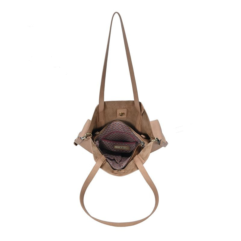 Faith Tote | Vegan Leather Convertible Tote | Antik Kraft – MMS Brands